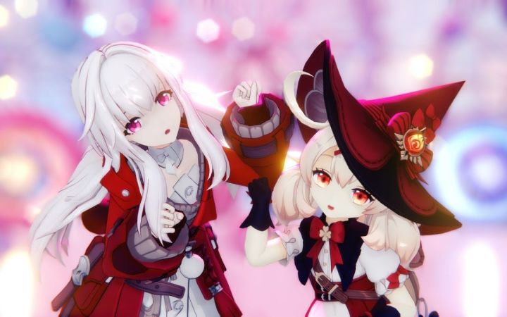 【星铁X元素MMD】ROKI【克拉拉&可莉】【搬运】截图