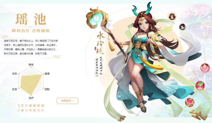 《逍遥情缘》门派推荐 瑶池截图