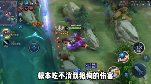 国标一亮游戏结束。#国服狼狗截图
