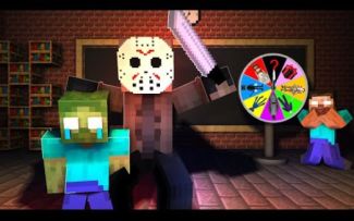 怪物学院1628集丨转圈选鬼挑战，谁转到鬼就挑战丨我的世界动画