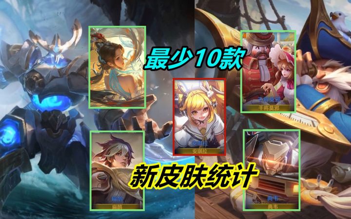 S24赛季新皮肤统计,最少有10款皮肤,还有四款正在研发中截图