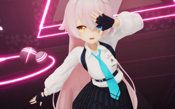 【碧蓝档案MMD】i'm your treasure box【小鸟游星野】【搬运】截图
