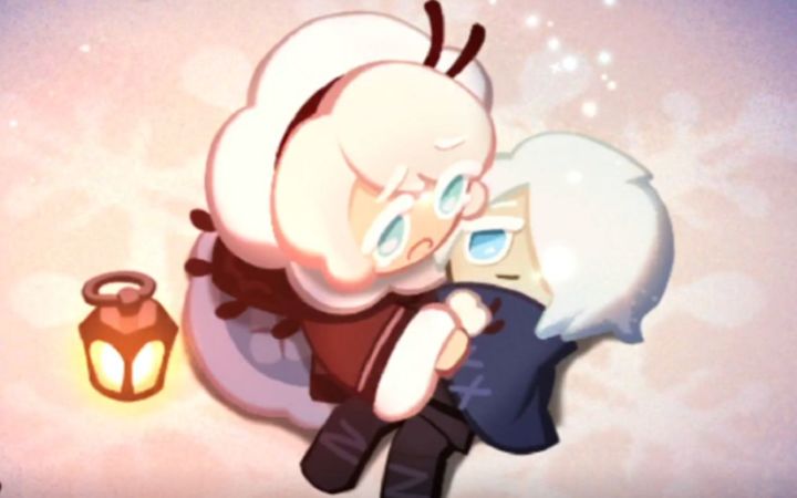 【姜饼人王国|韩配】饼干故事：雪原之光 || 棉花饼干|冰霜女王饼干|雪酪饼干截图