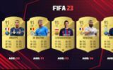 fifa历年能力值前五球员截图