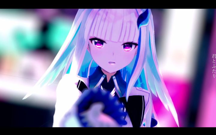 【VtuberMMD】Overdose【皇女】【搬运】截图