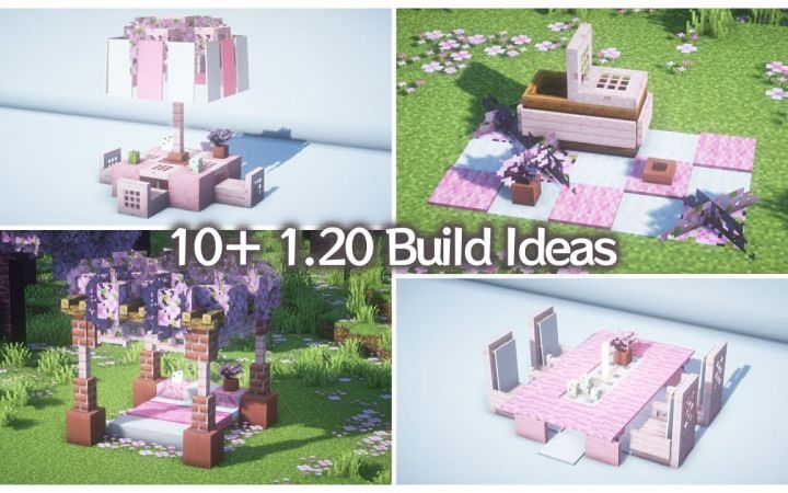【Minecraft】10+ 1.20新元素建筑创意截图