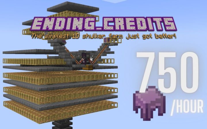 【MC】单维度潜影贝农场升级【Ending Credits】截图
