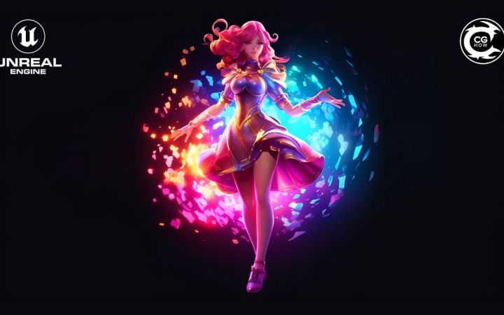 虚幻引擎5.2Niagara教程中的神奇特效截图