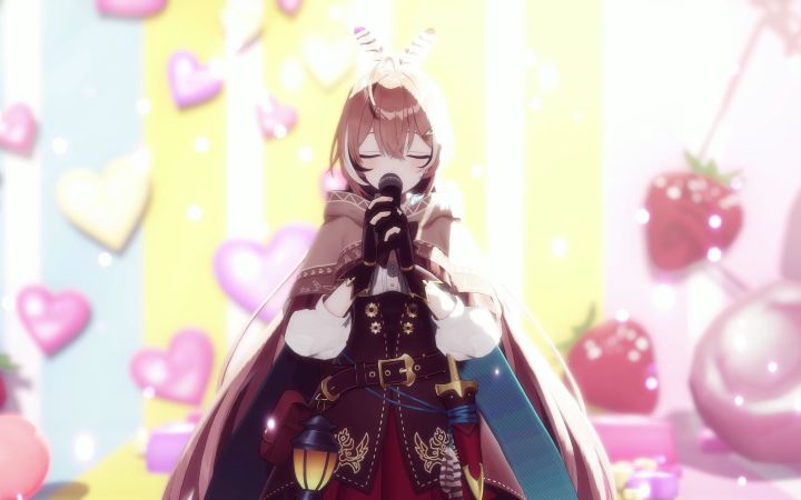 【VtuberMMD】シル・ヴ・プレジデント【七诗无名】【搬运】截图