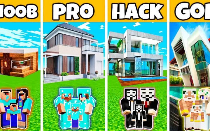 【搬运】Minecraft: 漂亮的豪宅建造挑战 by Noobas - Minecraft截图