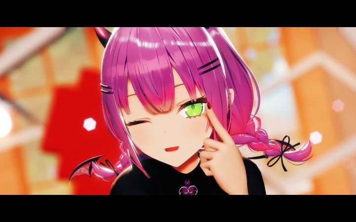 【VtuberMMD】 拜托了Darling【常暗永远】【搬运】截图