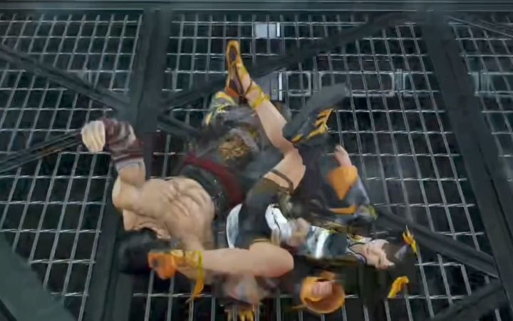 《铁拳8》洛对小姐姐们进行击打截图