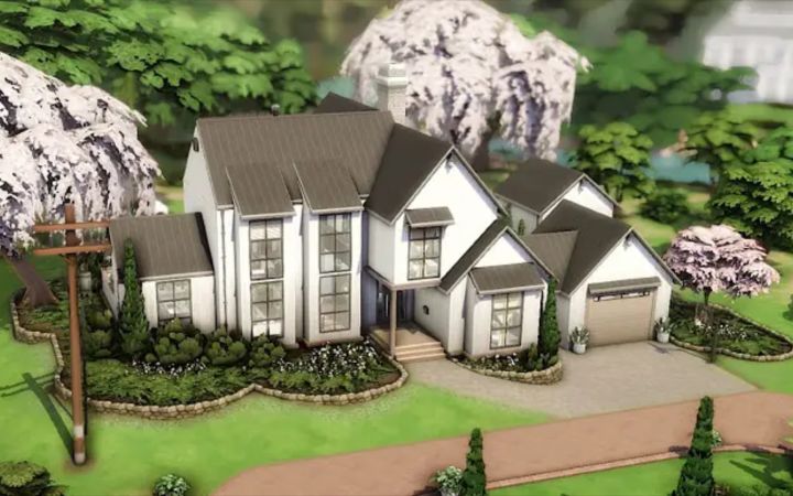 【模拟人生4速建|搬运|附链接|50×50|nocc】Big Family Home截图