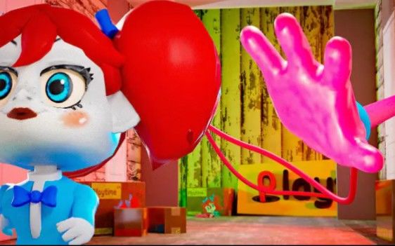 【搬运YouTube】Poppy playtime fan Animation 长腿妈咪 vs Poppy截图