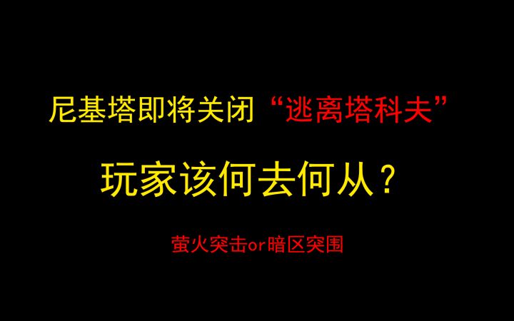尼基塔关闭逃离塔科夫的时候玩家应该玩什么?暗区突围or萤火突击截图