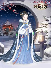 何时仗尔看南雪,我与梅花两白头