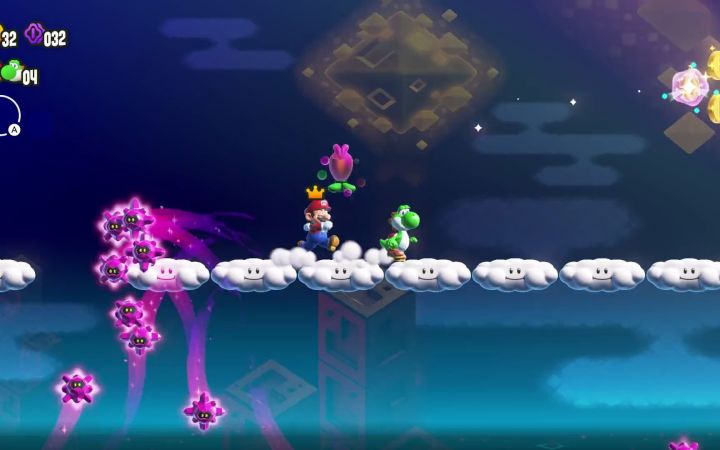 系列全新作《超级马里奥兄弟 Wonder》官方首段游戏宣传片截图