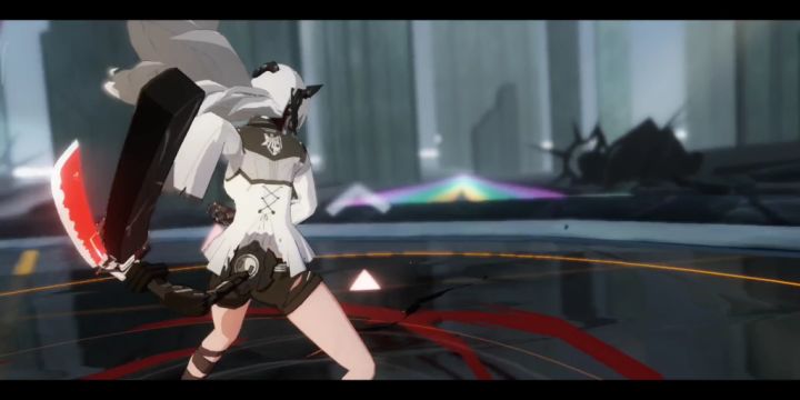 【战双帕弥什】风暴白毛武藏6160掉血截图