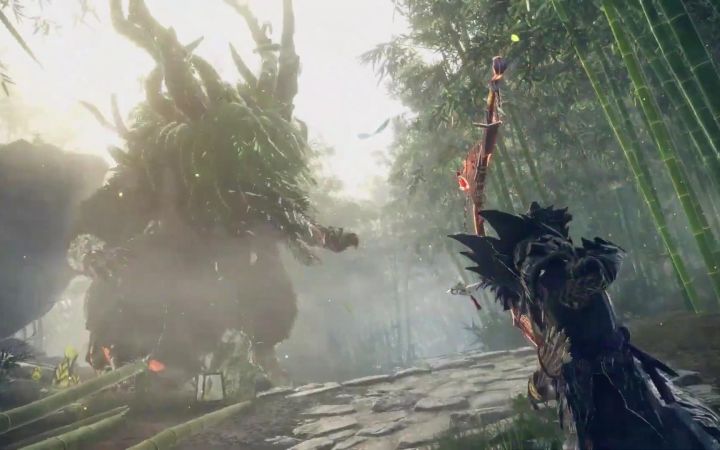 EA 与光荣联合出品动作游戏《狂野之心Wild Hearts》预告!武士VS巨兽截图