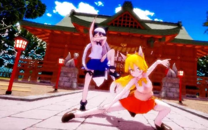 【兽娘MMD】银狐北狐- 1 2 Fan Club截图