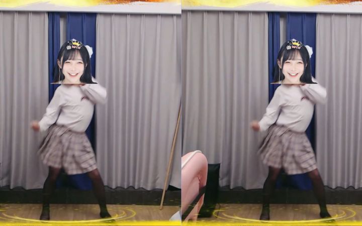 【鱼子酱】《大貔貅》常服套装 直播跳舞录屏截图