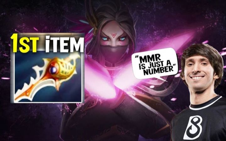 第1件直接出圣剑!DENDI圣堂刺客 VS 敌法师【DOTA2】截图