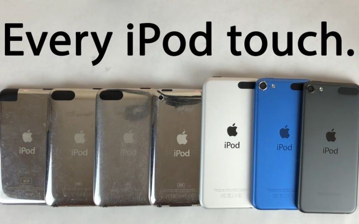 苹果全系iPod touch对比,安息吧!截图