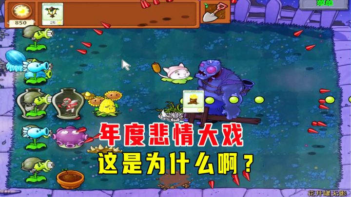 植物大战僵尸：花开罐无影（上），上演年度悲情大戏，这是为什么截图