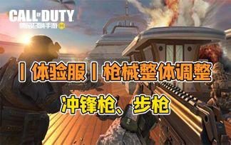 【使命召唤手游】冲锋枪全面脱离下水道！！！突击步枪明确中距离定位