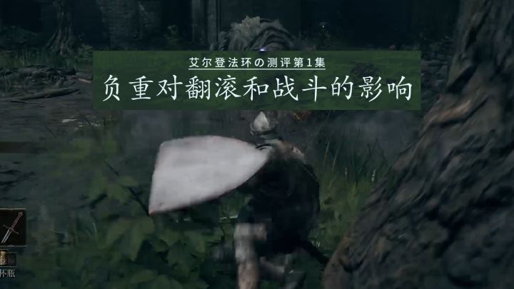 老头环の测评1：负重对翻滚和战斗的影响截图
