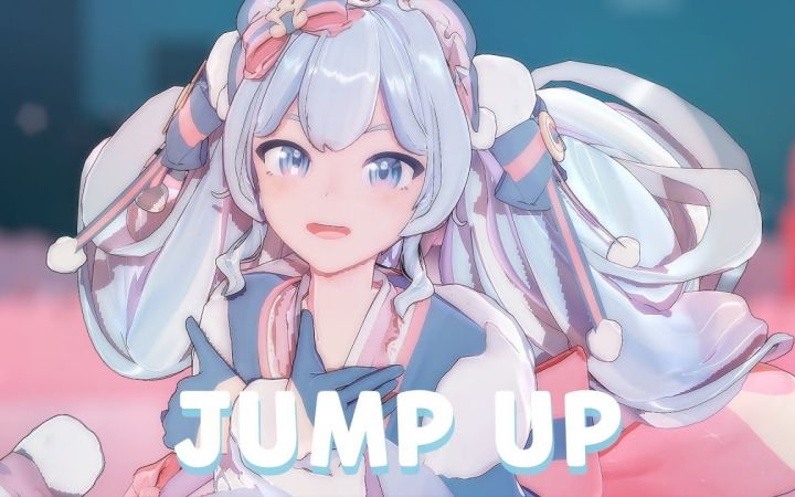 【MMD】JUMP UP【ぴるら式 雪ミク2023】【搬运】截图
