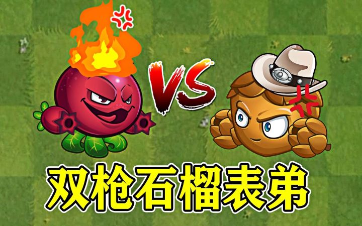 植物大战僵尸2：双枪石榴表弟双枪松果！截图