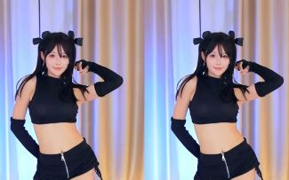 【鱼子酱】《FANCY》常服套装 直播跳舞录屏