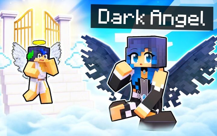 【Aphmau】我的世界|黑暗天使Playing as the DARK ANGEL In Minecraft!截图