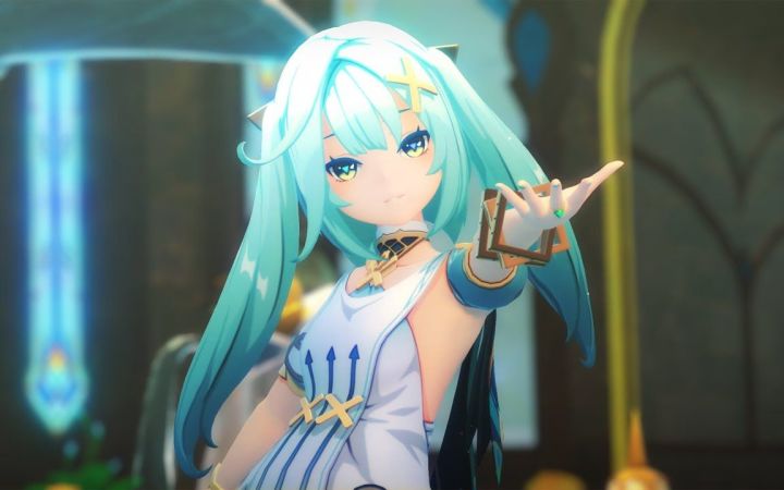 【原神MMD】Primary Star【珐露珊】【搬运】截图