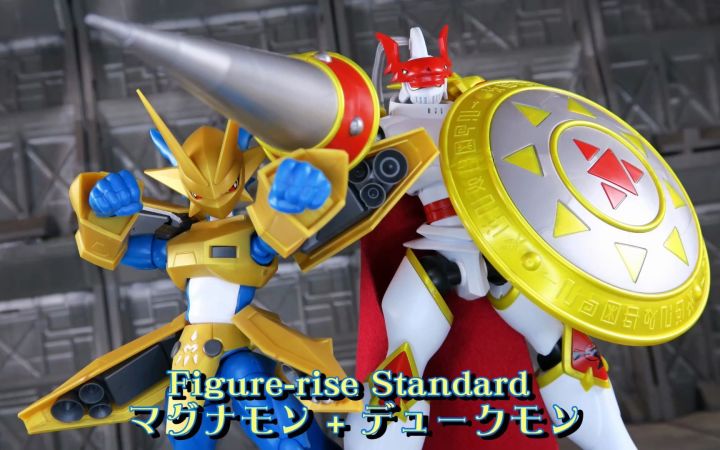 【不一样的开箱搬运】第八、九期番外 数码宝贝 Figurerise Standard 金甲龙兽 红莲骑士兽截图