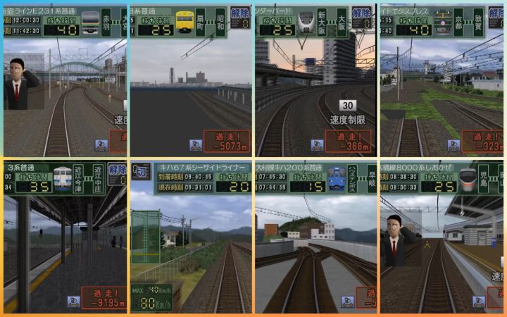 《电车GO！专业版 2》终点强制通过合集【PS2·PC·日本电车·模拟驾驶·爆走·搬运·FOX】截图