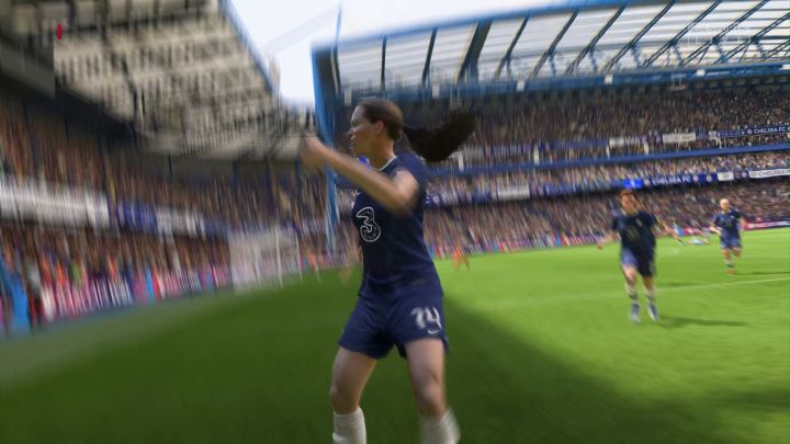 《FIFA 23》射门动作截图