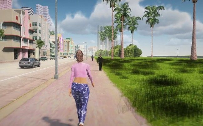 【GTA6】游戏的泄露画面(切勿当真)截图