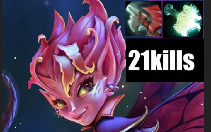 玫瑰带刺——TOPSON21杀邪影芳灵【DOTA2】截图