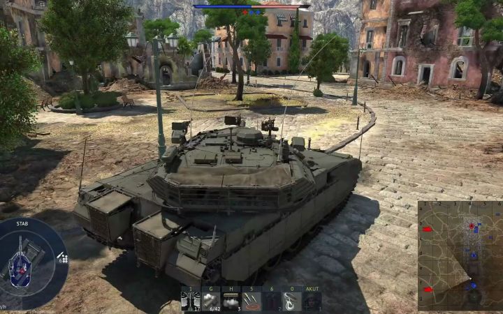 战争雷霆 梅卡瓦主战坦克-War Thunder Merkava Mk.2D Israeli Main Battle Tank截图