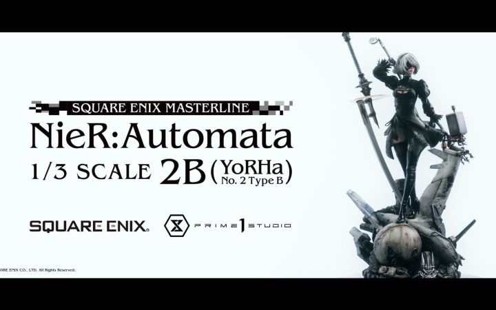 Prime 1 Studio × SquareEnix 《尼尔:自动人形》 2B 1/3雕像宣传视频截图