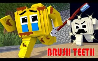 怪物学院第1755集丨Daddy Poor Baby Teeth丨悲伤的故事丨我的世界动画