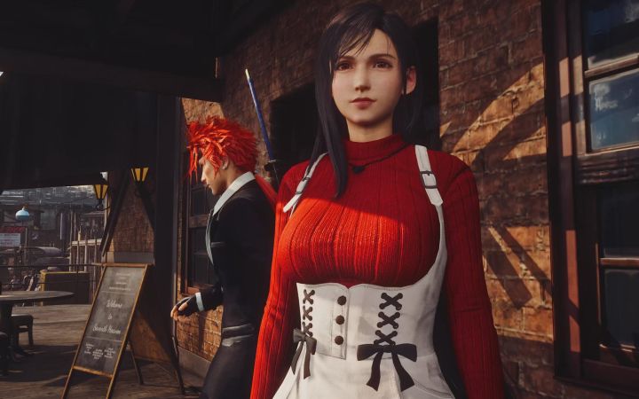 《最终幻想7》X《死或生》MOD 蒂法拿了心妹的衣服来穿截图