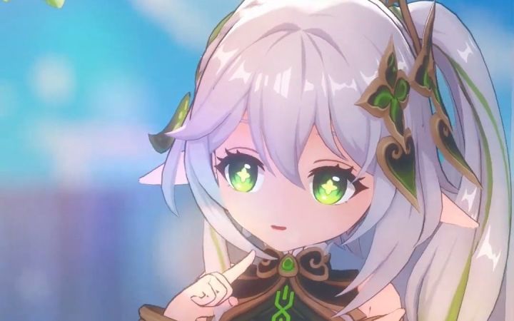 【原神MMD】小草这么可爱真是抱歉【搬运】截图