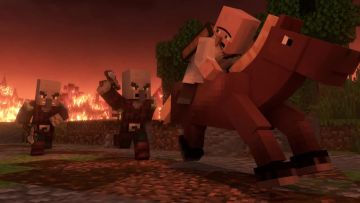 村民Vs掠夺者生活| Minecraft动画(上)