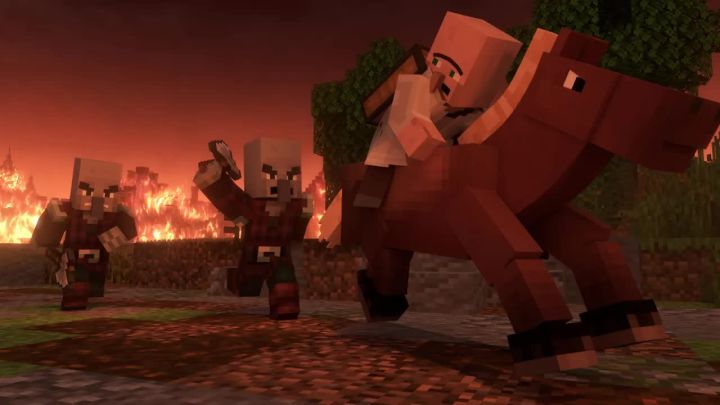 村民Vs掠夺者生活| Minecraft动画(上)截图