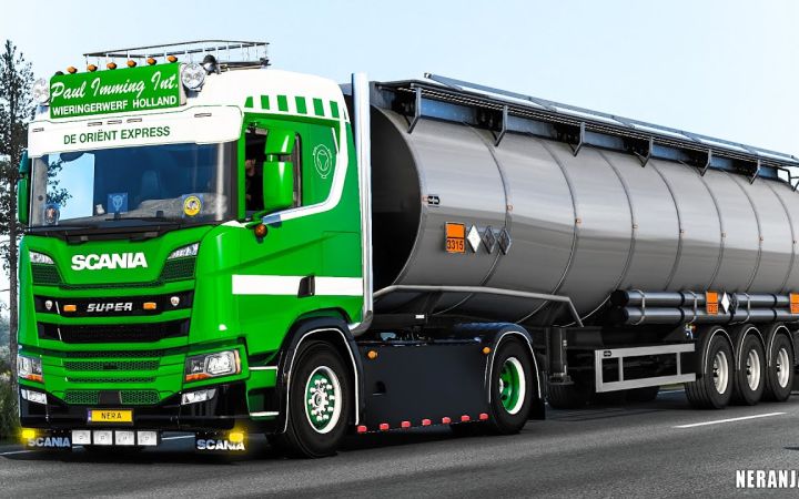 【YouTube】欧卡2mod_斯堪尼亚 DC16 V8 直开管声|ETS2 Mods v1.44 | Scania DC16 V8 Straight Open截图