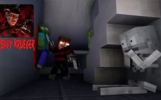 MC怪物学院动画丨恐怖弗雷迪 · 克鲁格在睡梦中袭击暴民丨我的世界动画