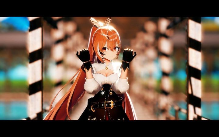 【VtuberMMD】热爱105°C的你【七诗无名】【搬运】截图